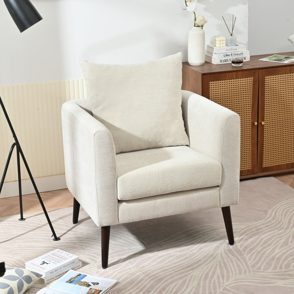 Athena Lounge Chair (Beige)