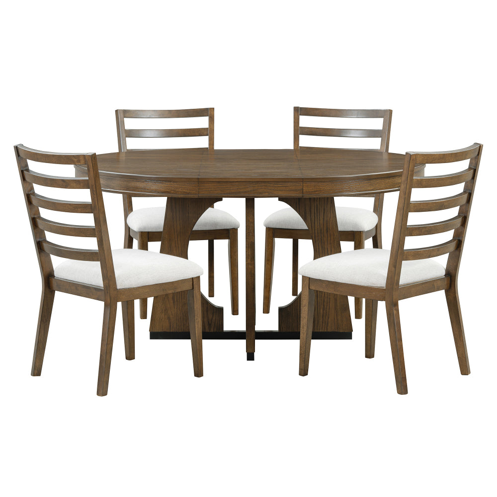 Vargas Dining Set, Set of 5