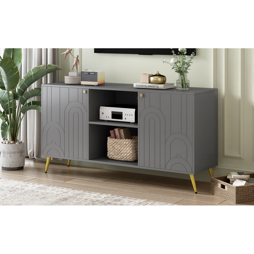 Aitana TV Stand, Grey