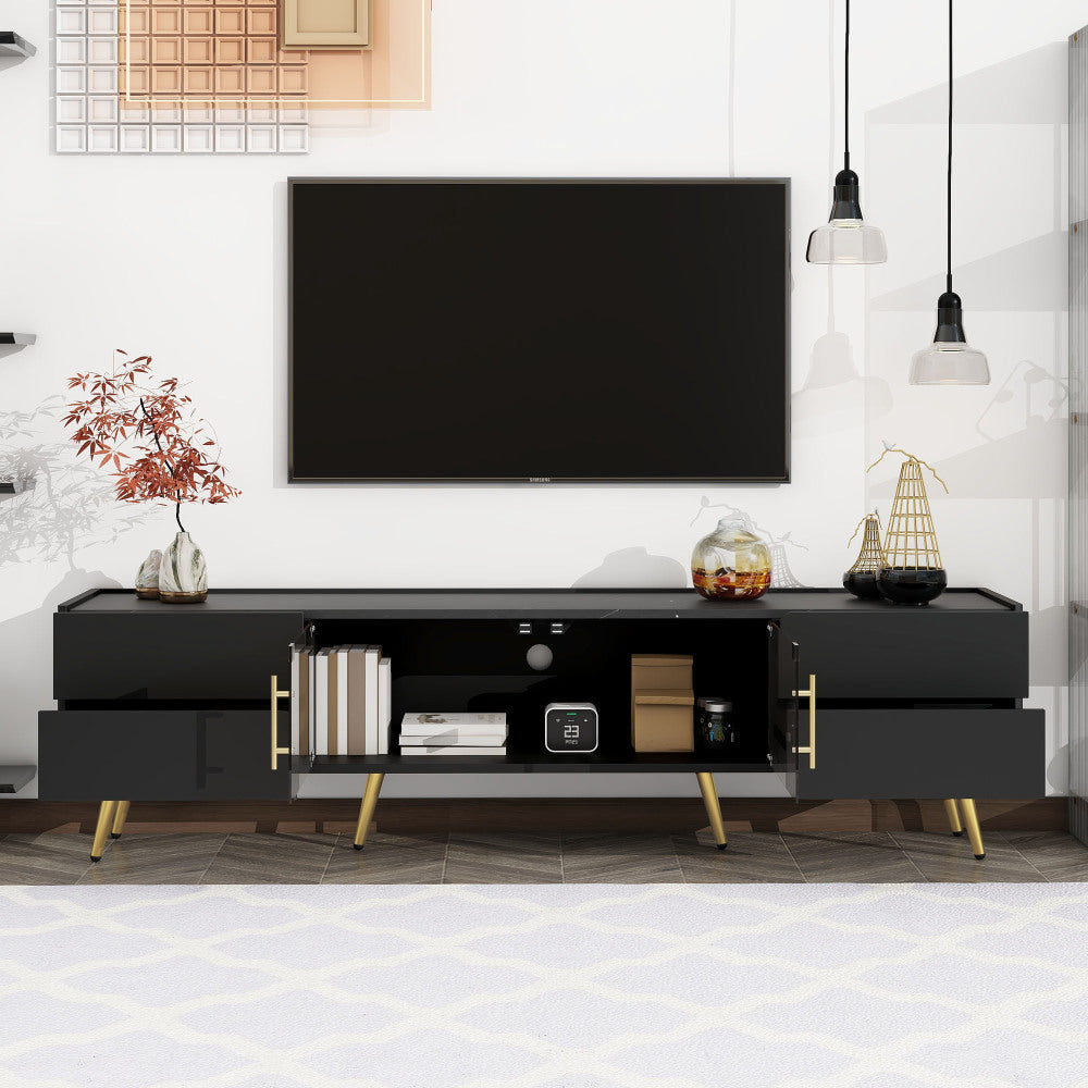 Evelynn TV Stand (Black)