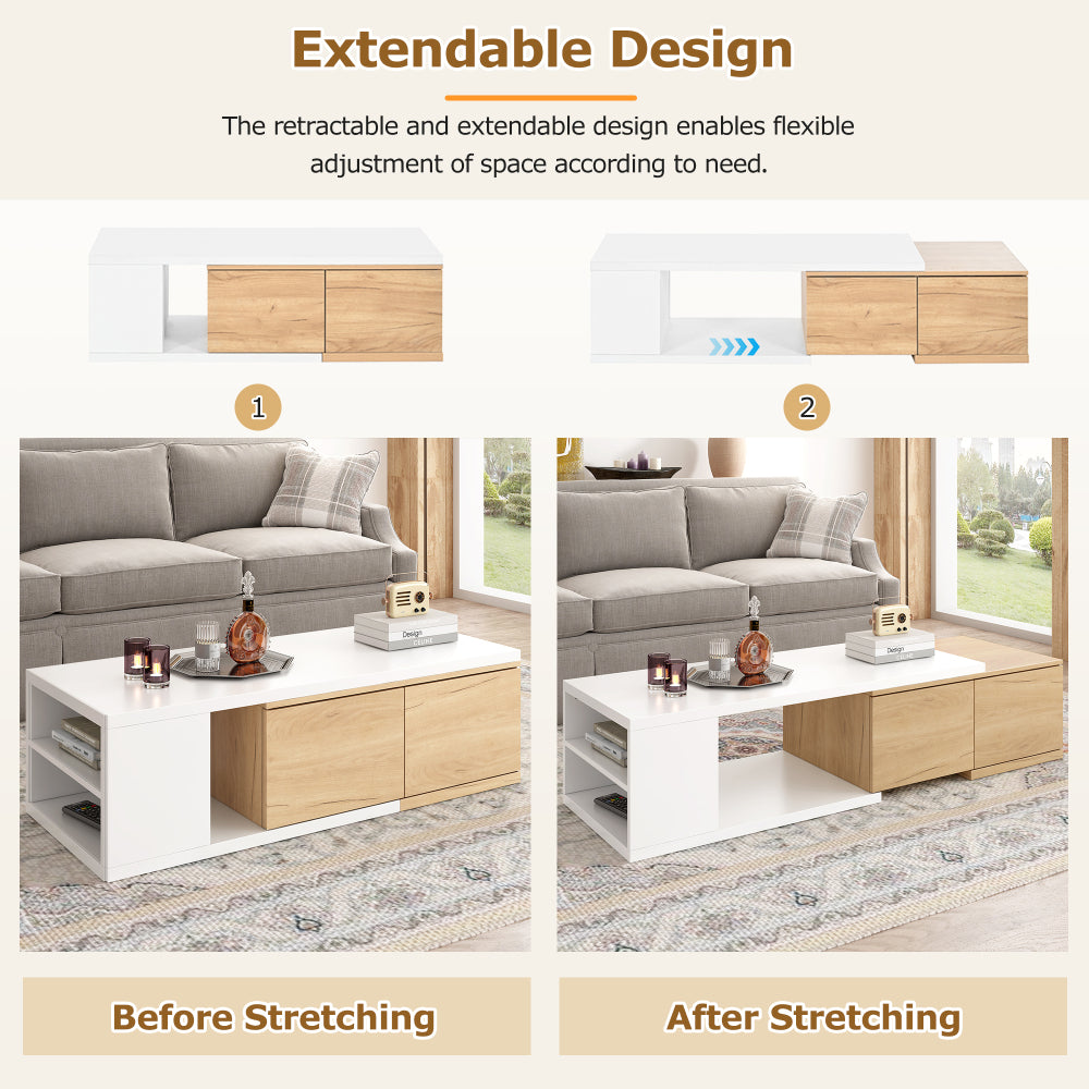 Catalina Coffee Table (White)