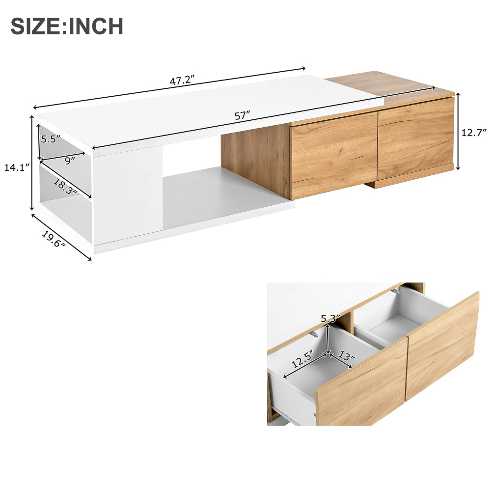 Catalina Coffee Table (White)