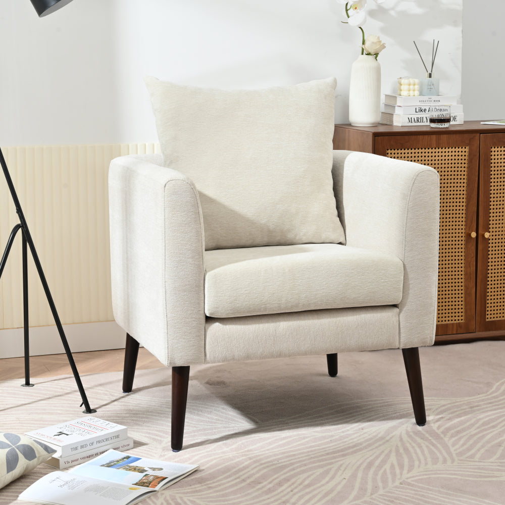 Athena Lounge Chair (Beige)
