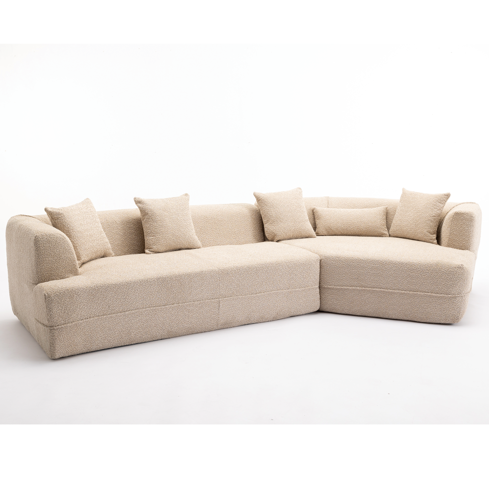 Elian Sofa, Light Brown