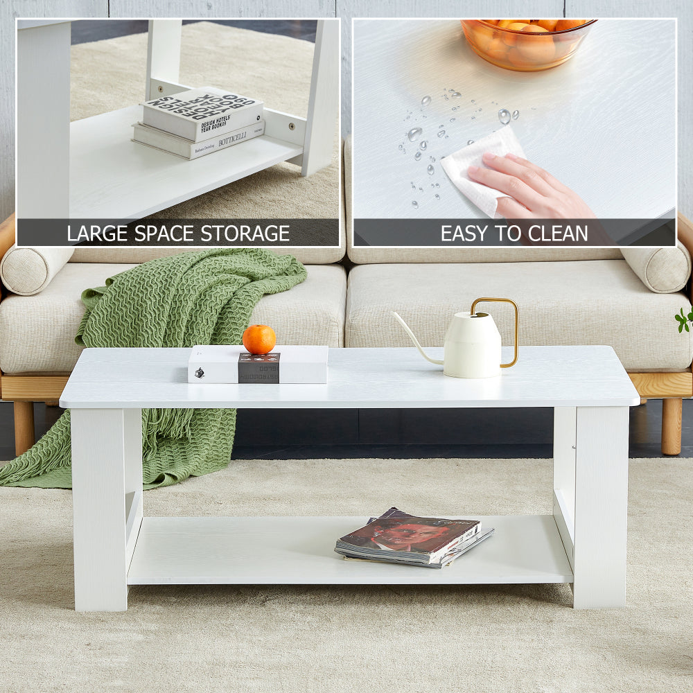 George Coffee Table (White)
