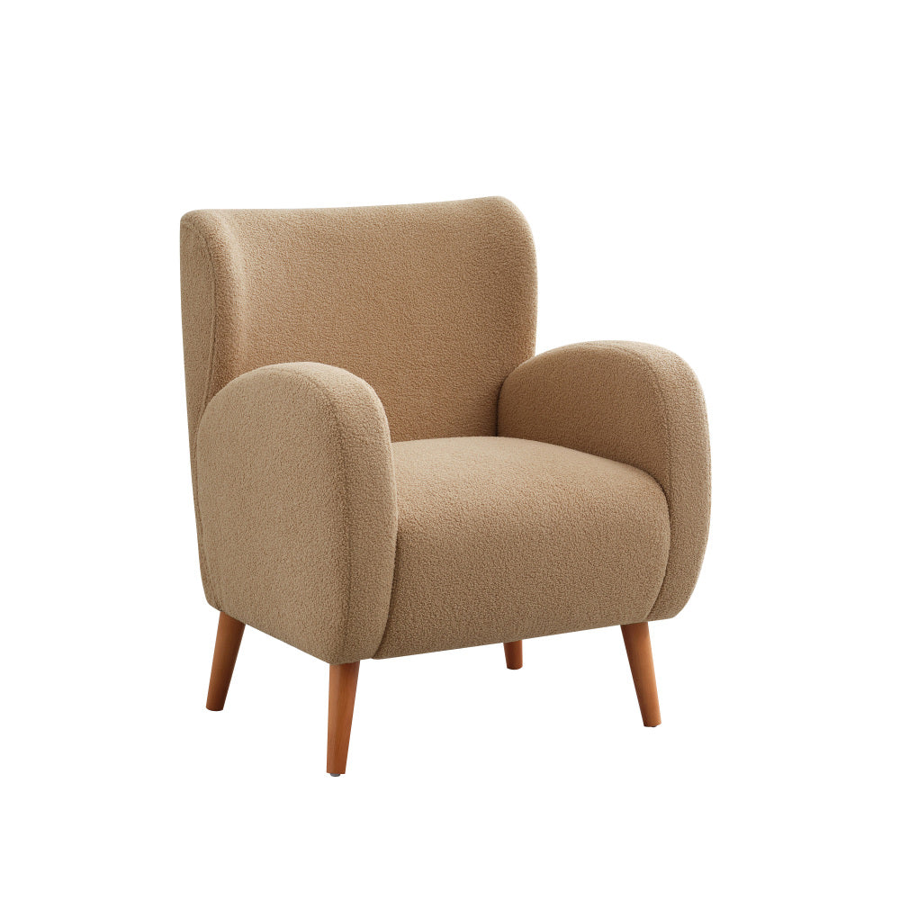 Ariya Lounge Chair, Brown