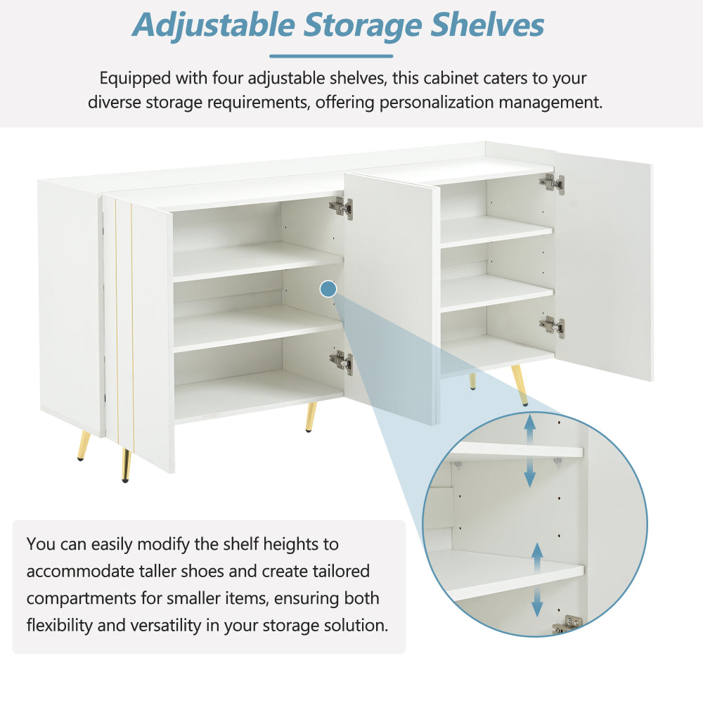 Meyer Accent Cabinet (White)