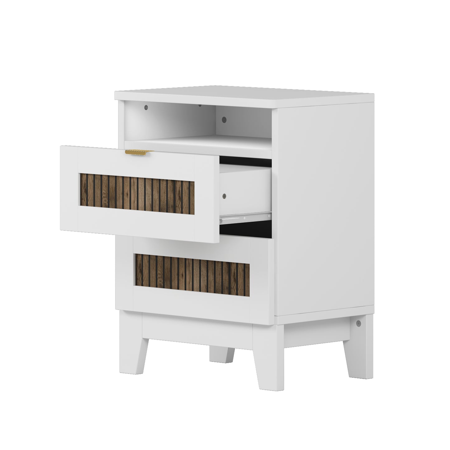 Maximo Nightstand (White)