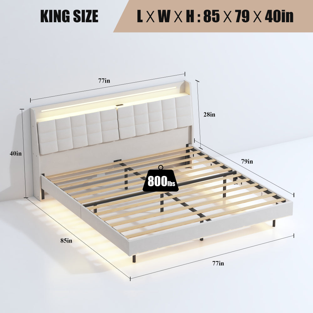 Selena Bed Frame, King