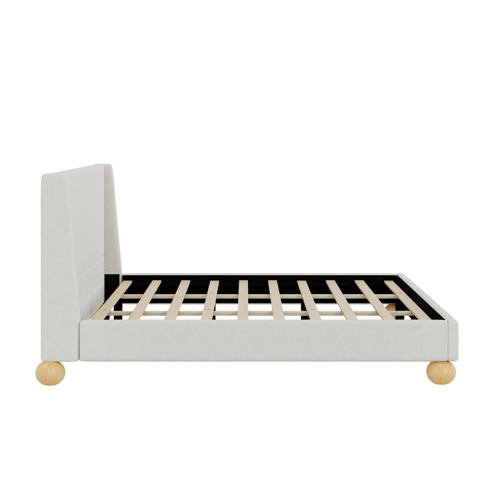 Charles Bed, King (Beige)