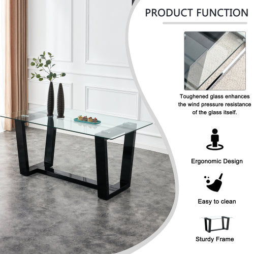 Watson Dining Table (Black)