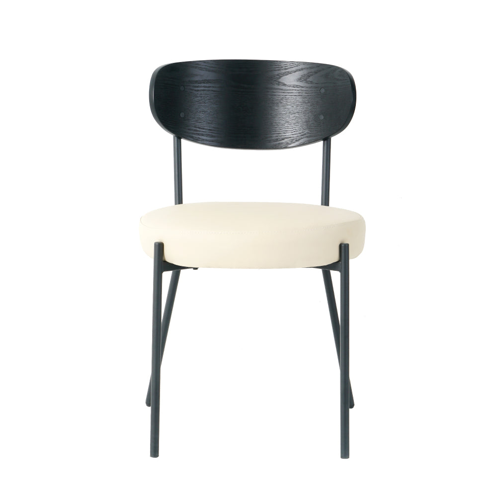 Emerald Dining Chair, Set of 2 (Black)