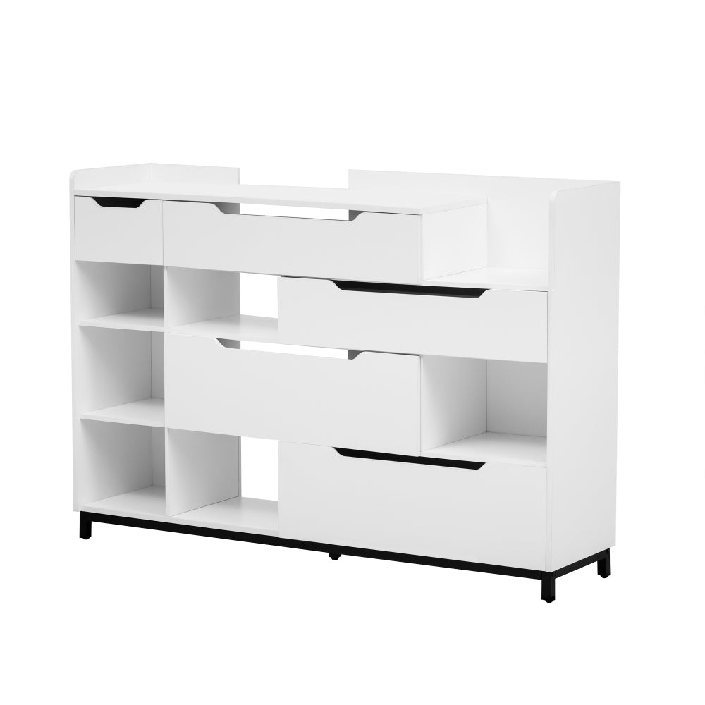 Thaddeus Shoe Cabinet (White)
