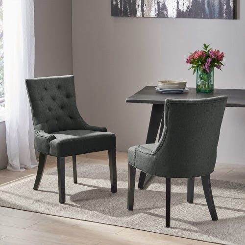 Bella Dining Chair, Set of 2 (Grey)