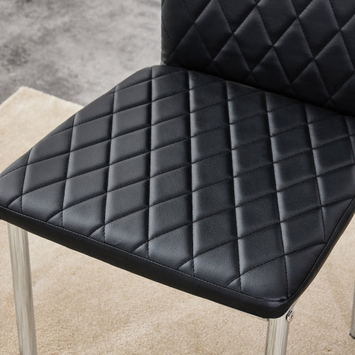 Gordon Dining Chair, Set of 4 (Black)