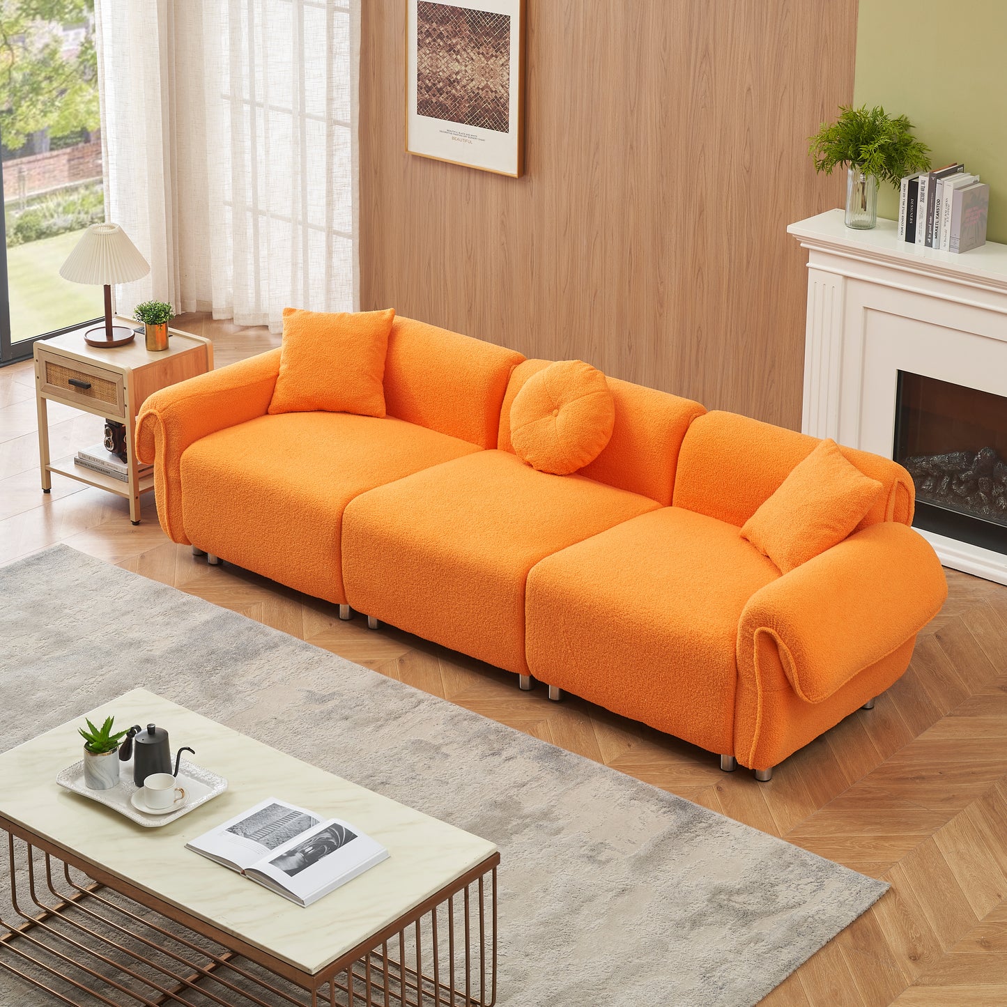Laila Sofa (Orange)