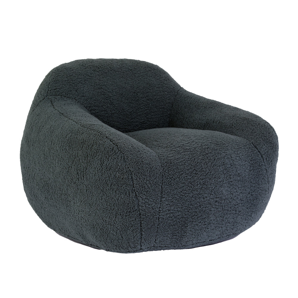 Brandon Lounge Chair, Dark Gray