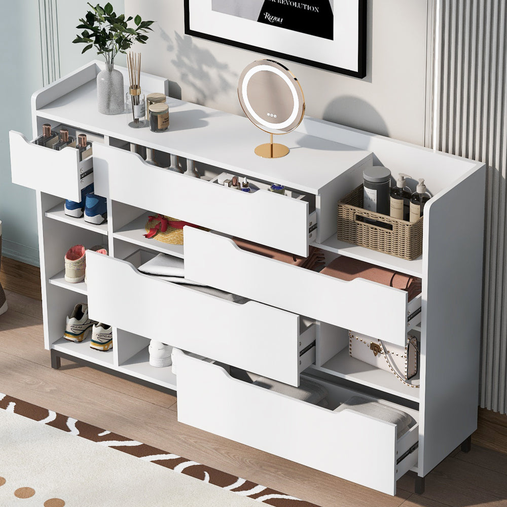 Thaddeus Shoe Cabinet (White)