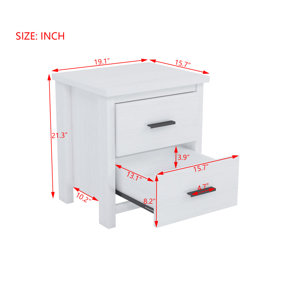 Owen Nightstand, White