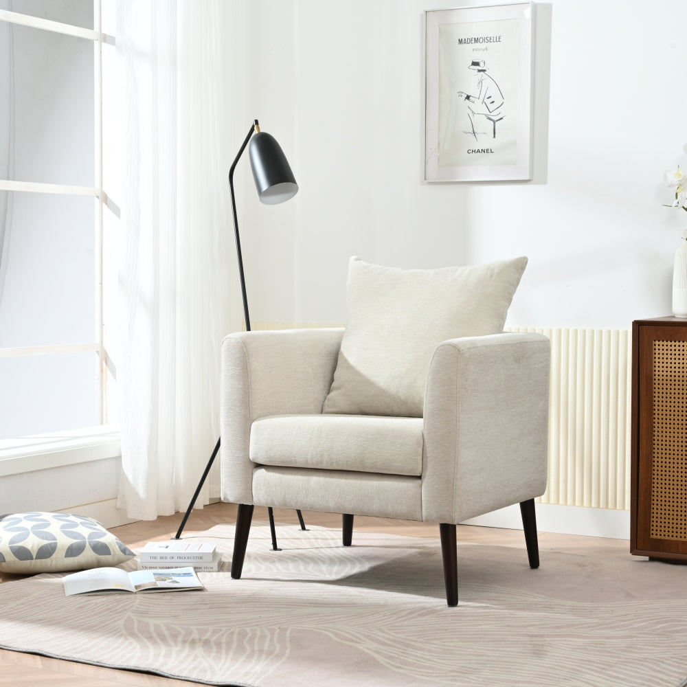 Athena Lounge Chair (Beige)