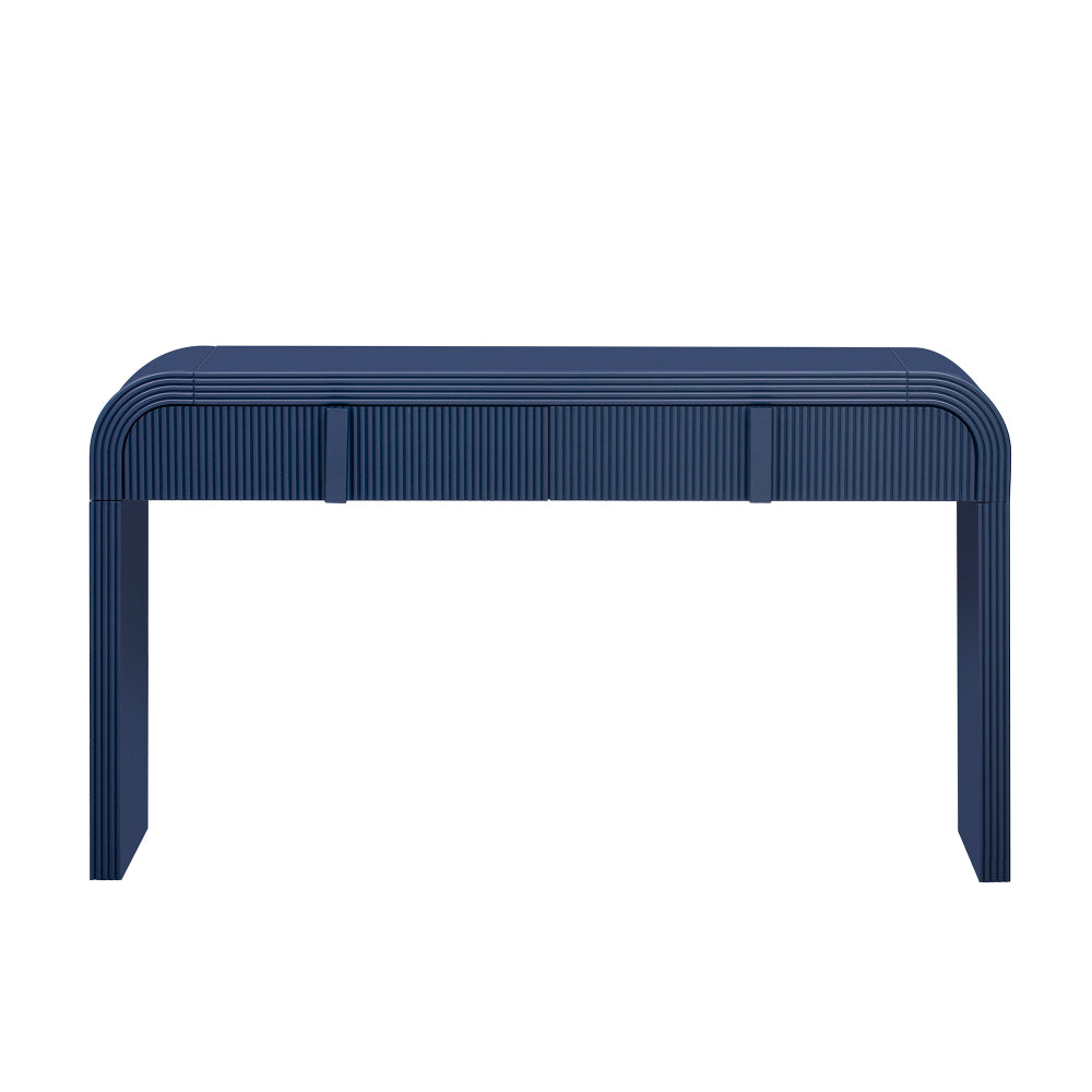 Boyd Accent Table (Navy Blue)