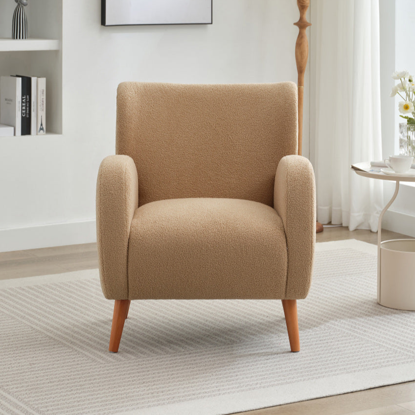Ariya Lounge Chair, Brown