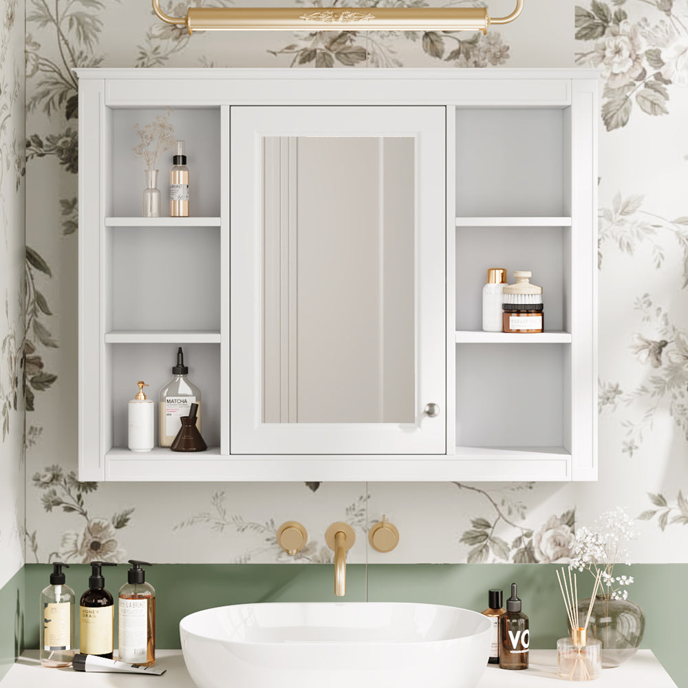 Astrid Bathroom Cabinet (White)