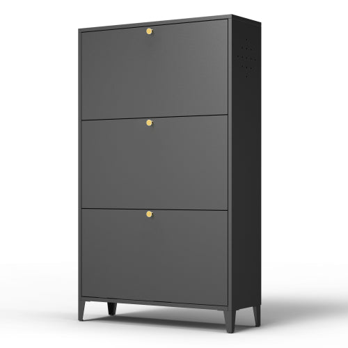 Merritt Shoe Cabinet (Black)