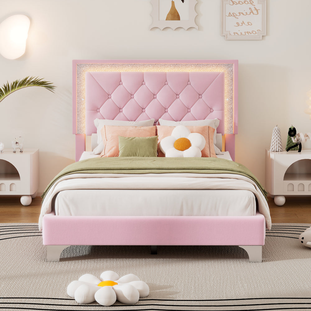 Denver Kids Bed, Twin (Pink)