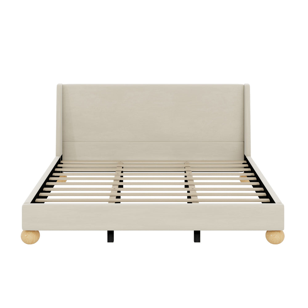 Charles Bed, King (Cream)