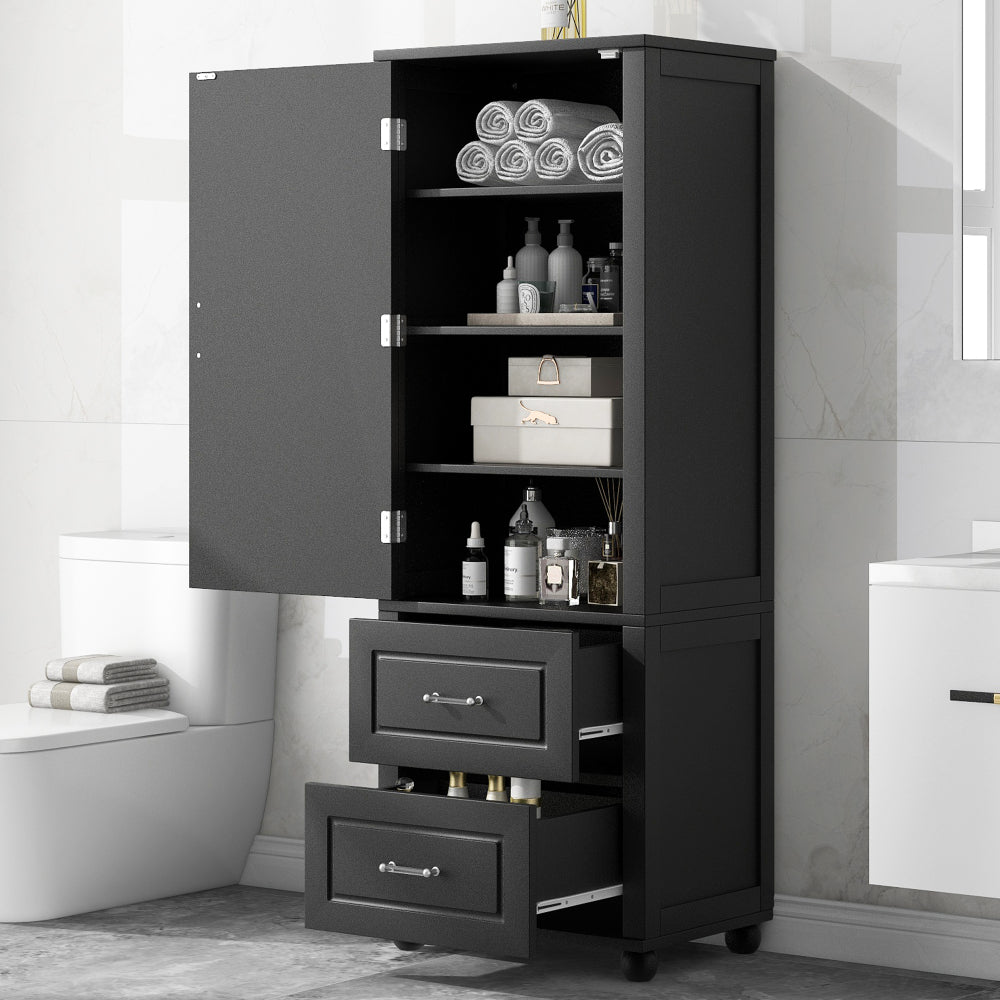 Grace Bathroom Cabinet (Black)