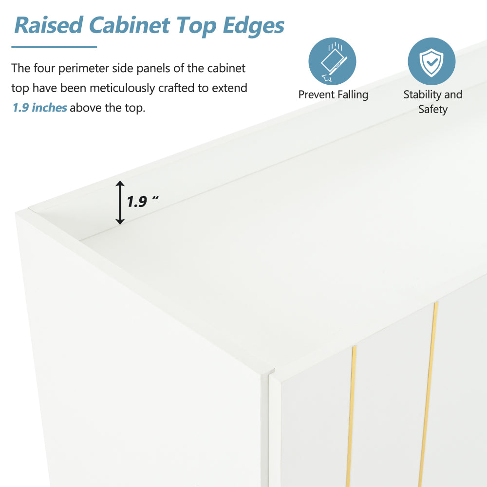 Meyer Accent Cabinet (White)