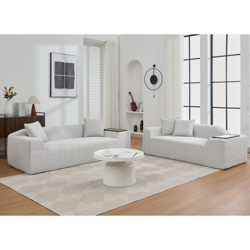 Jazmine Sofa, Light Gray