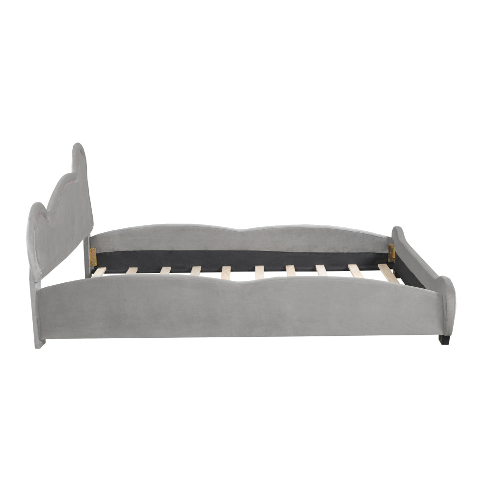 Lester Kids Bed, Queen (Grey)