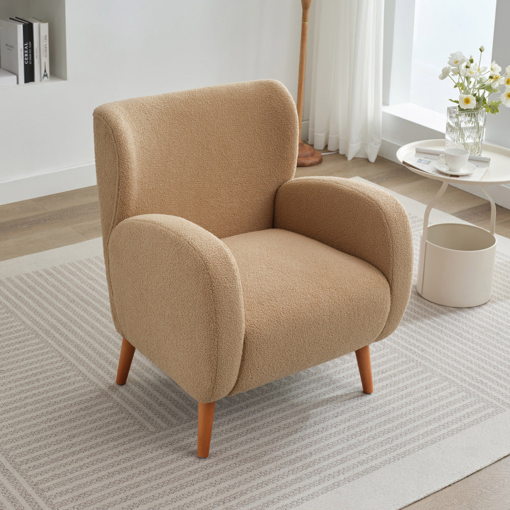 Ariya Lounge Chair, Brown