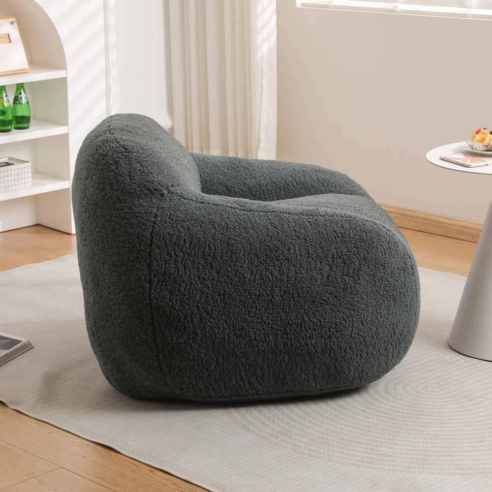 Brandon Lounge Chair, Dark Gray