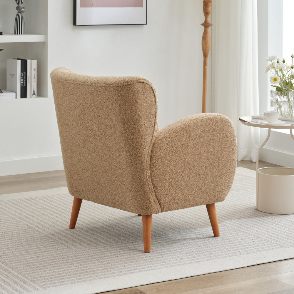 Ariya Lounge Chair, Brown