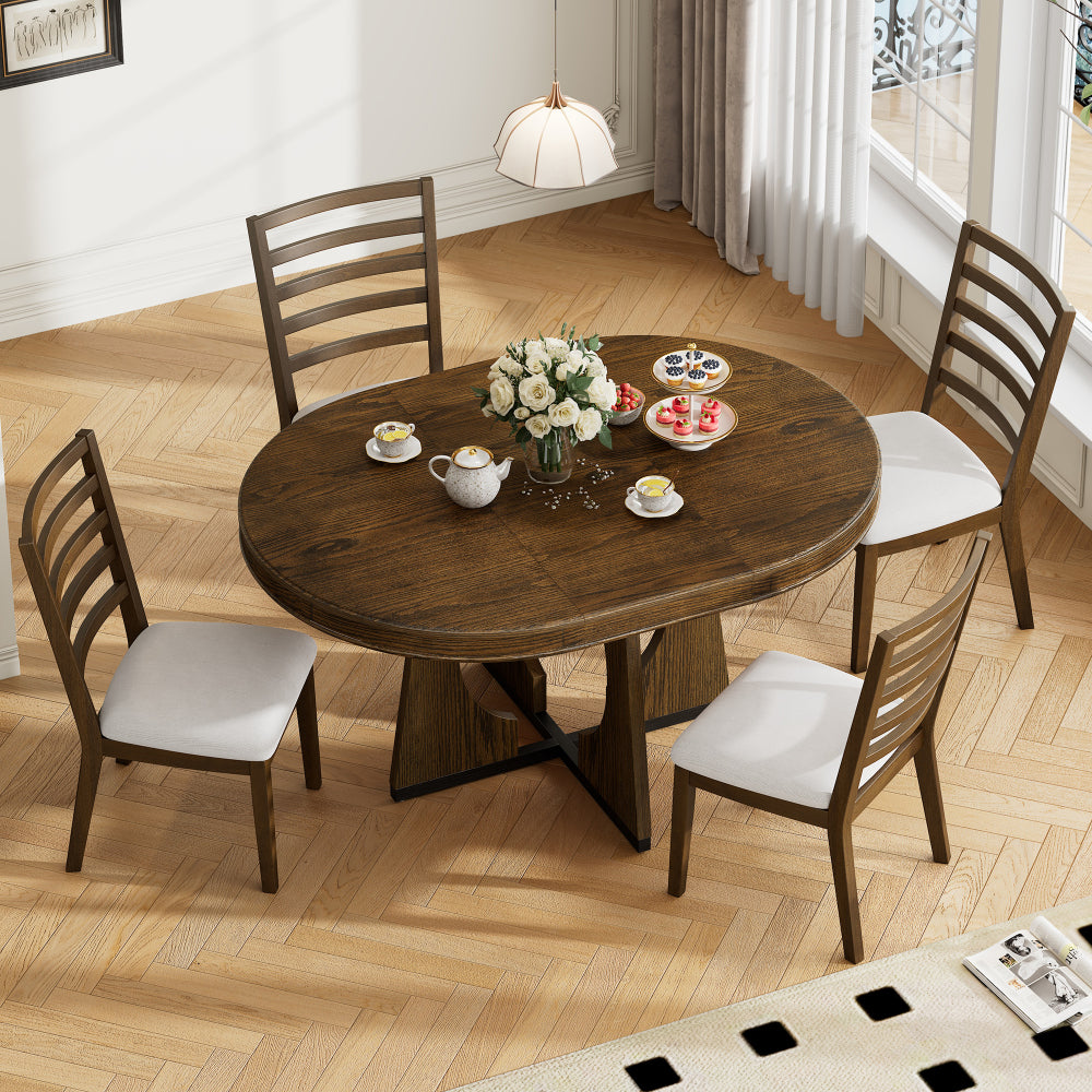 Vargas Dining Set, Set of 5