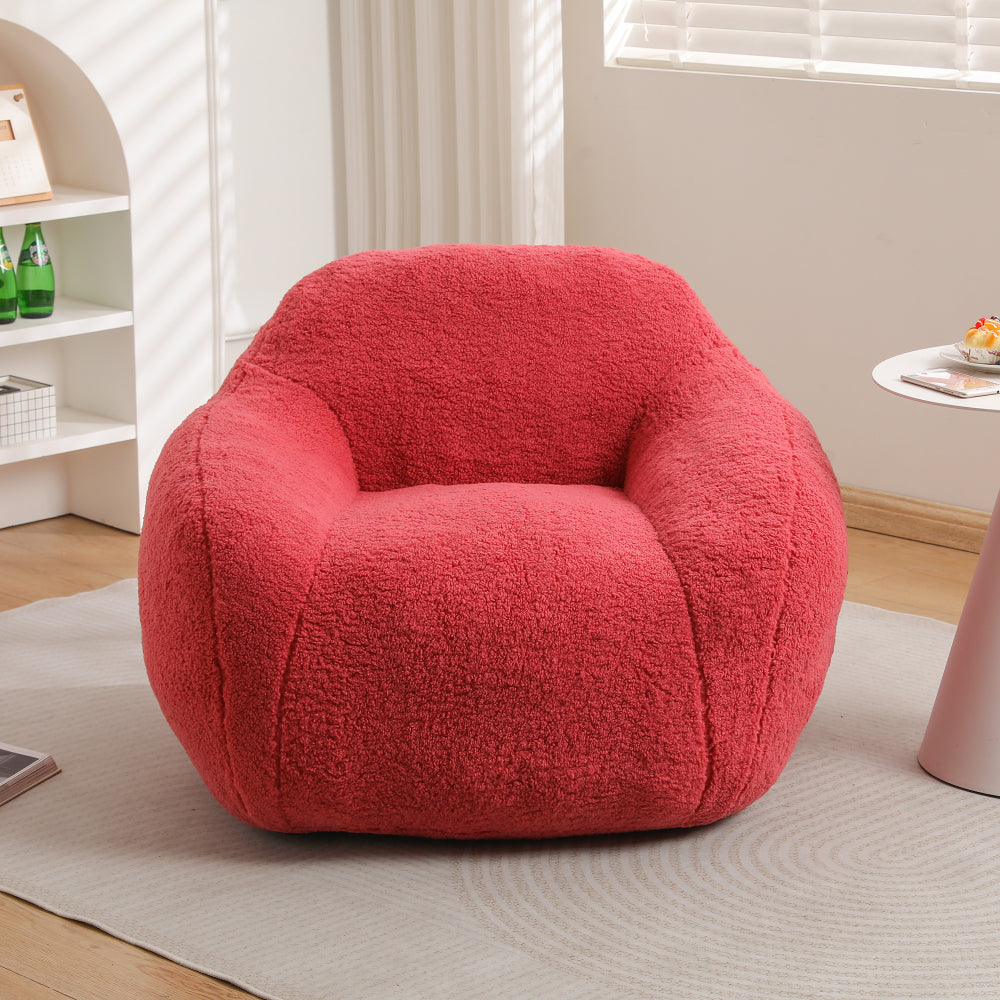 Brandon Lounge Chair, Red