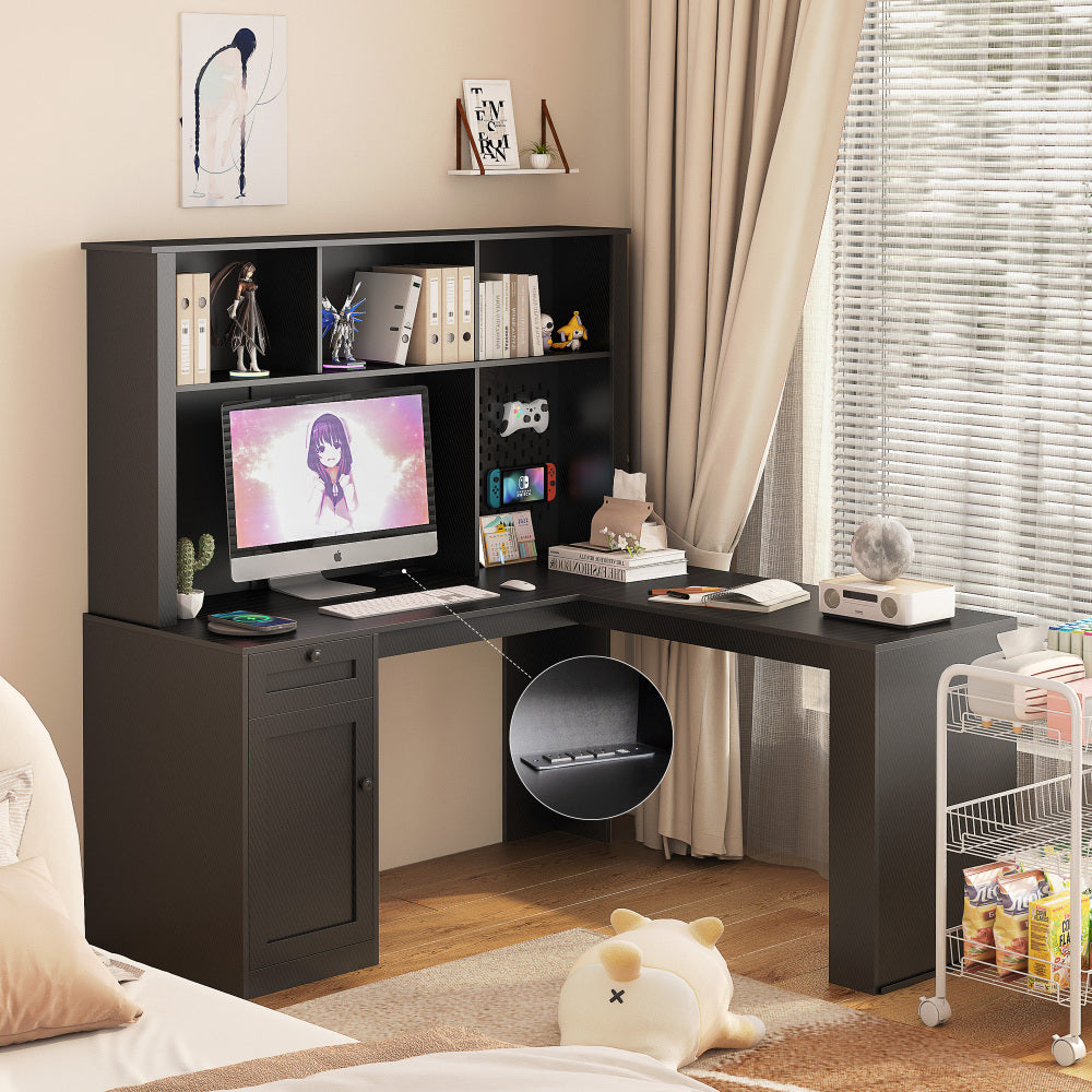 Aubriella Office Desk (Black)