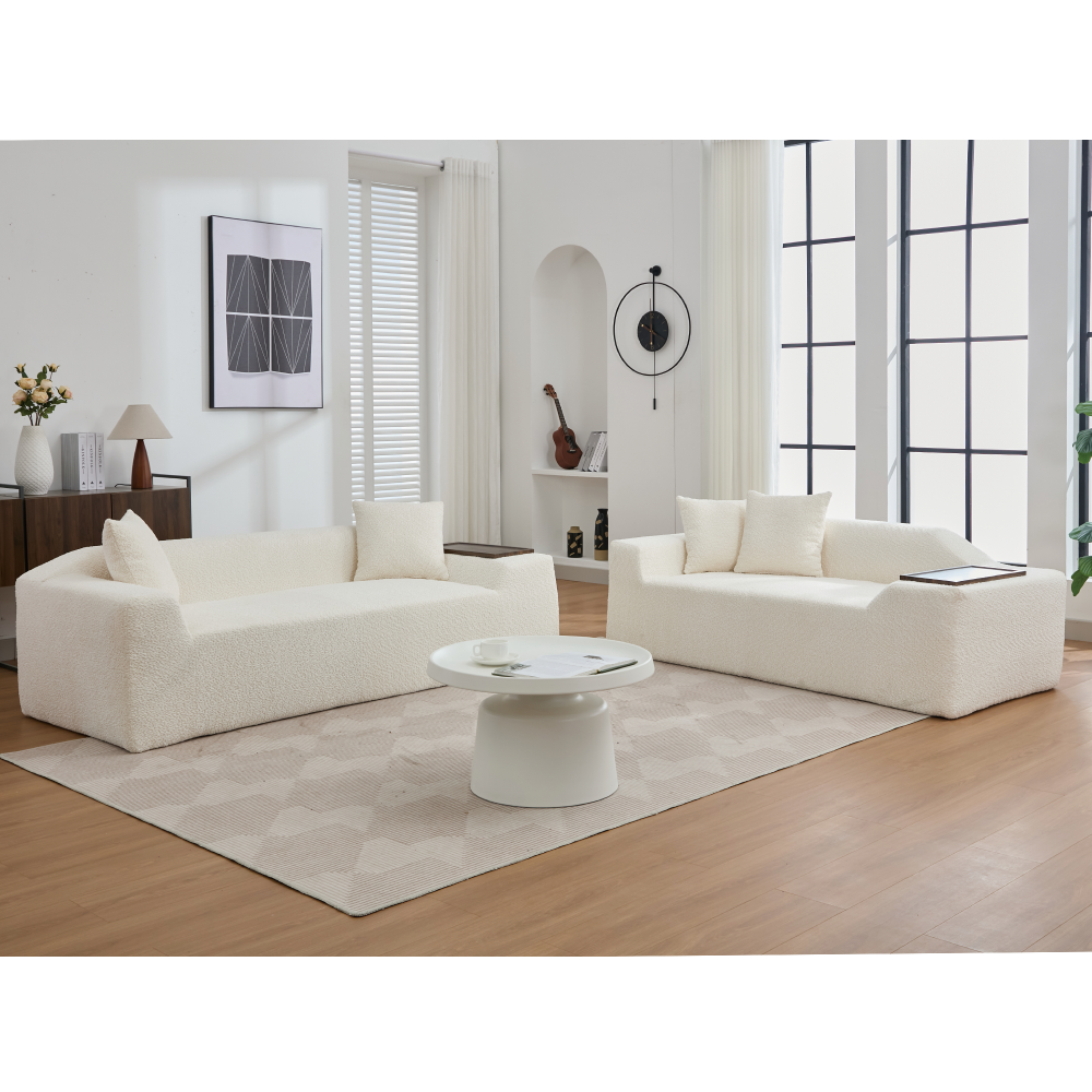 Jazmine Sofa, White