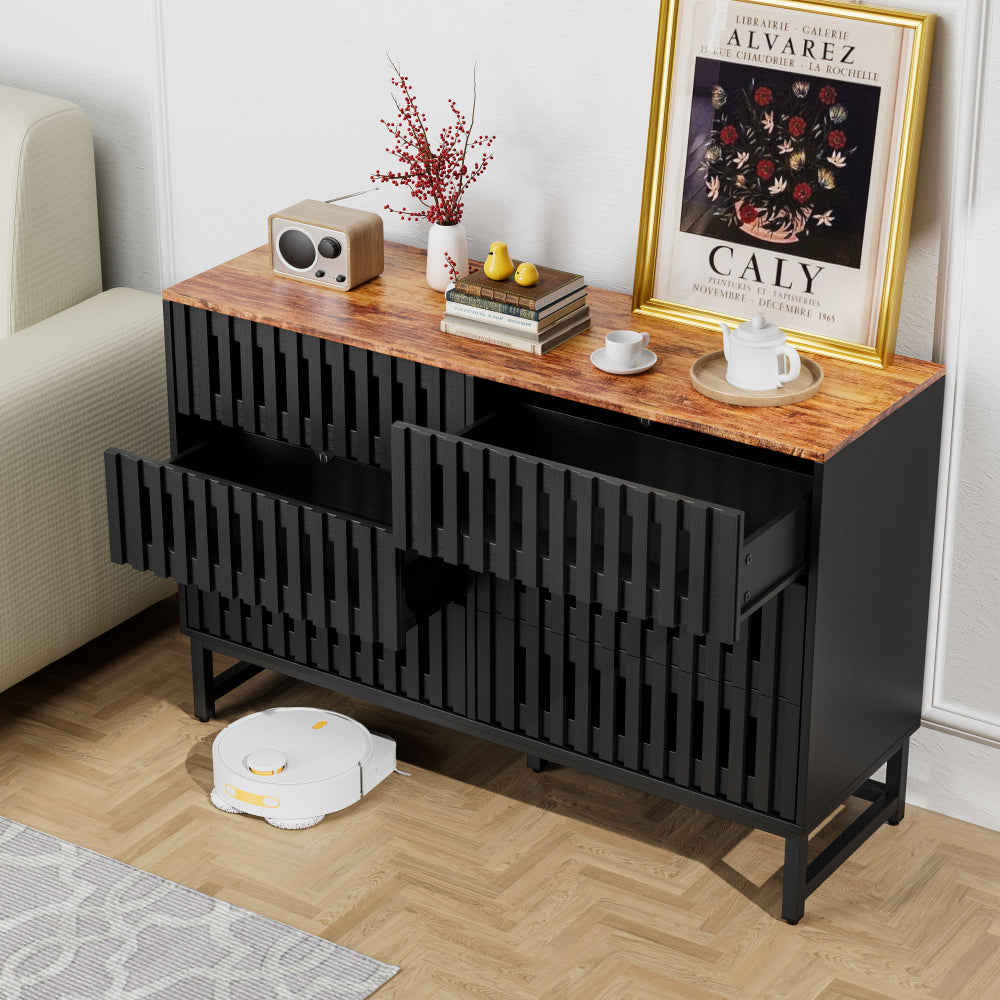 Salas Accent Cabinet, 6 drawers