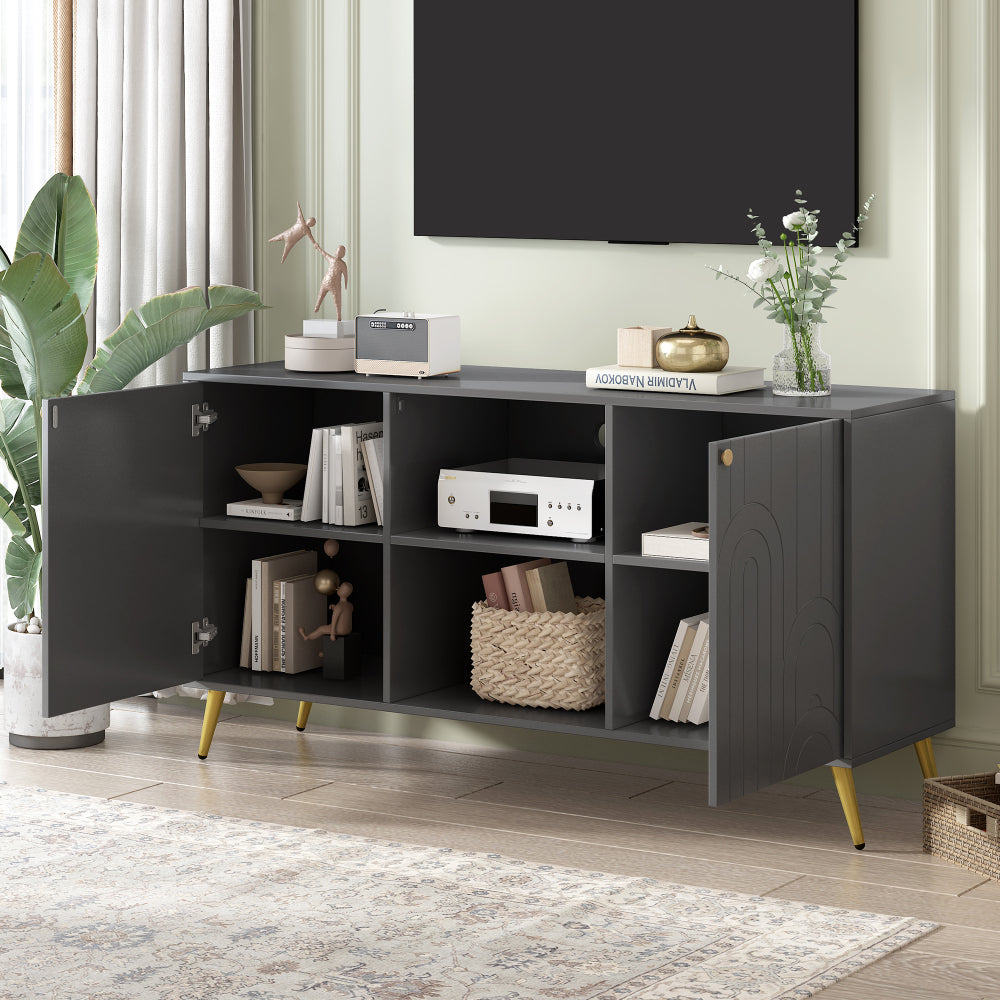 Aitana TV Stand, Grey