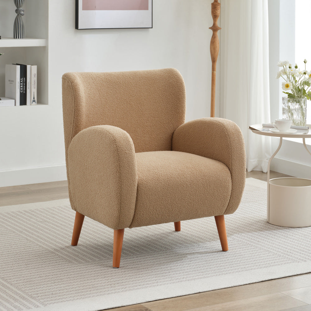 Ariya Lounge Chair, Brown