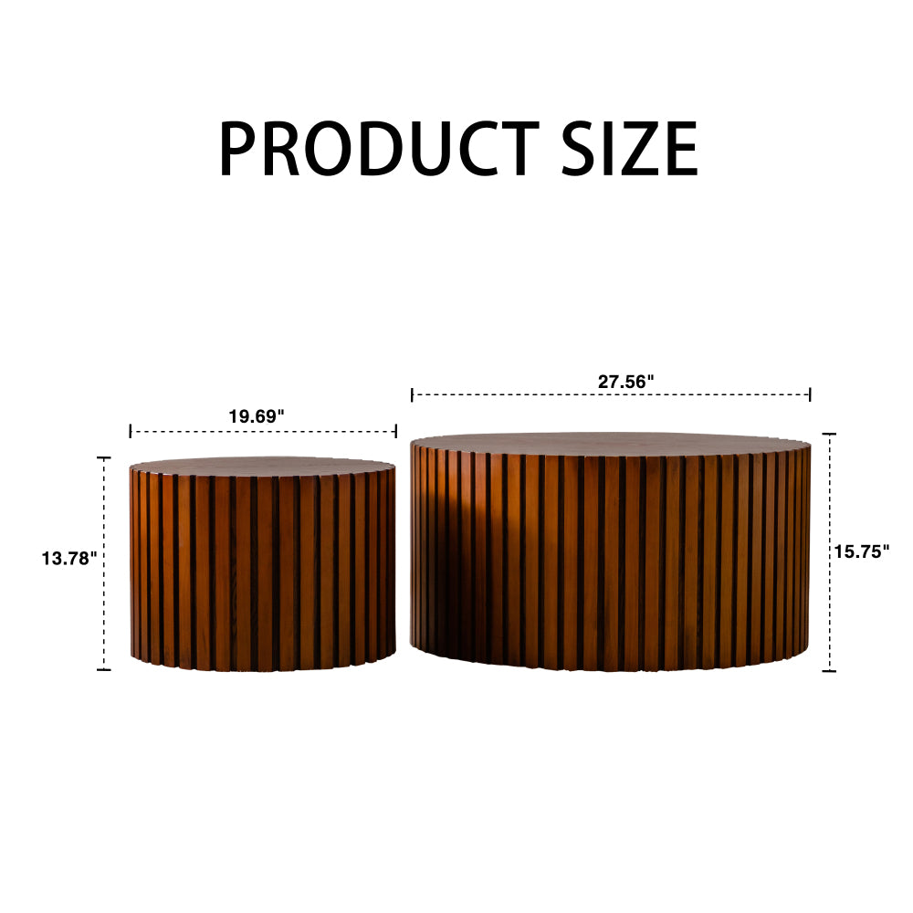 Eduardo Coffee Table, Brown 47.25"