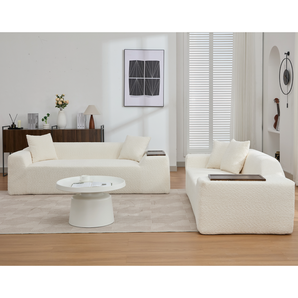 Jazmine Sofa, White