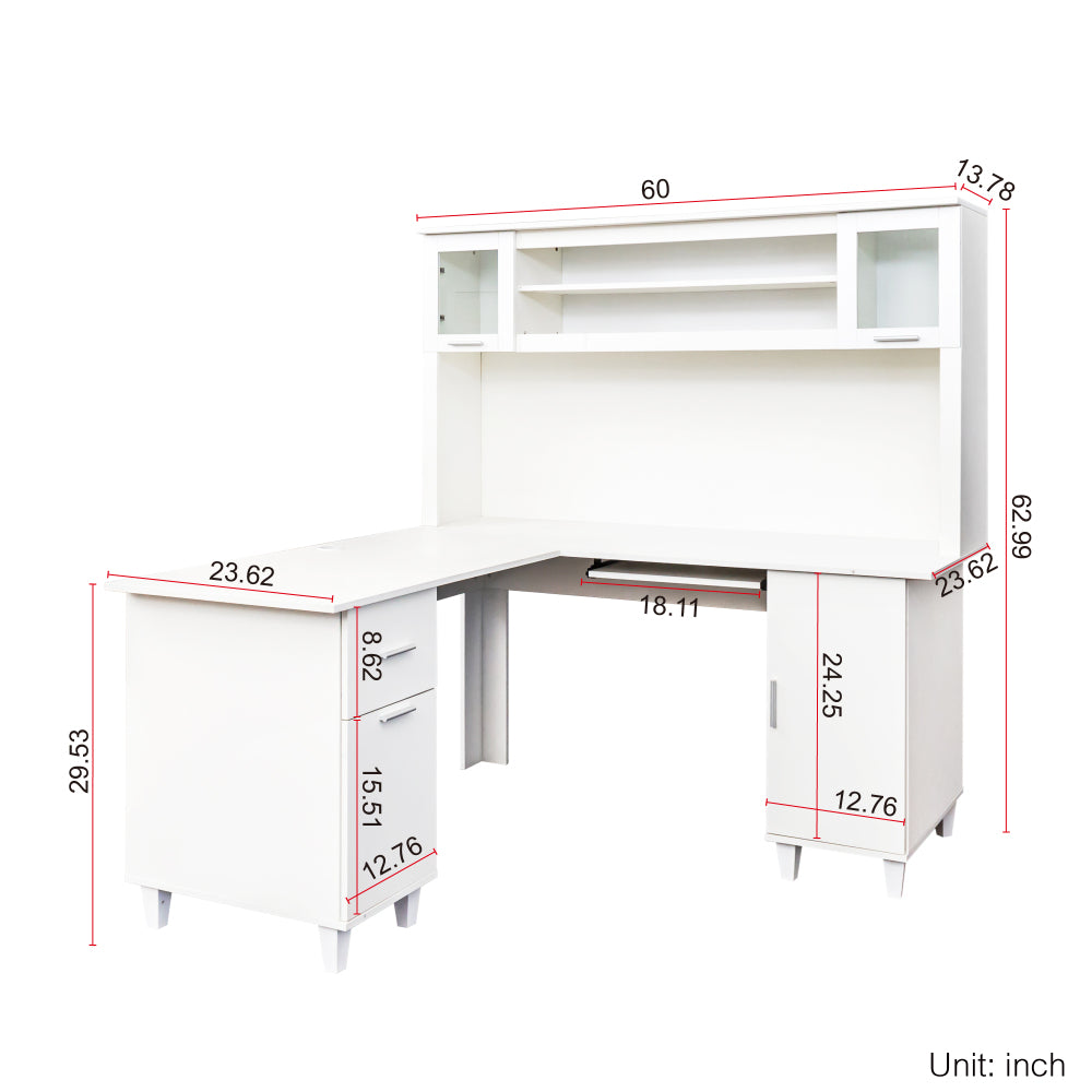 Fisher Office Desk (Left)