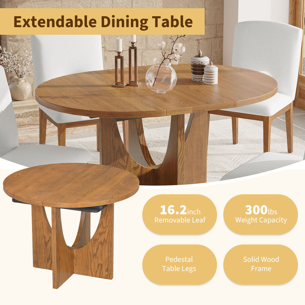 Hanson Dining Set, Set of 5 (Natural)