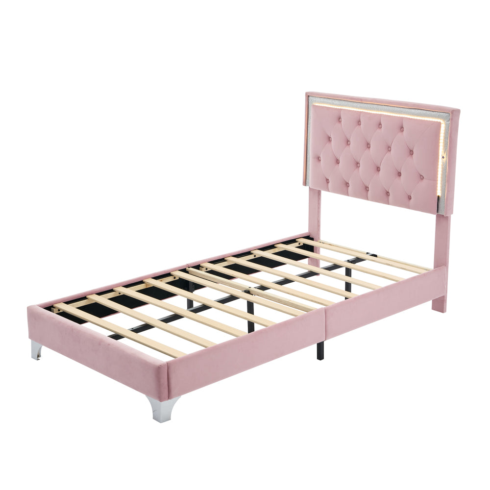 Denver Kids Bed, Twin (Pink)