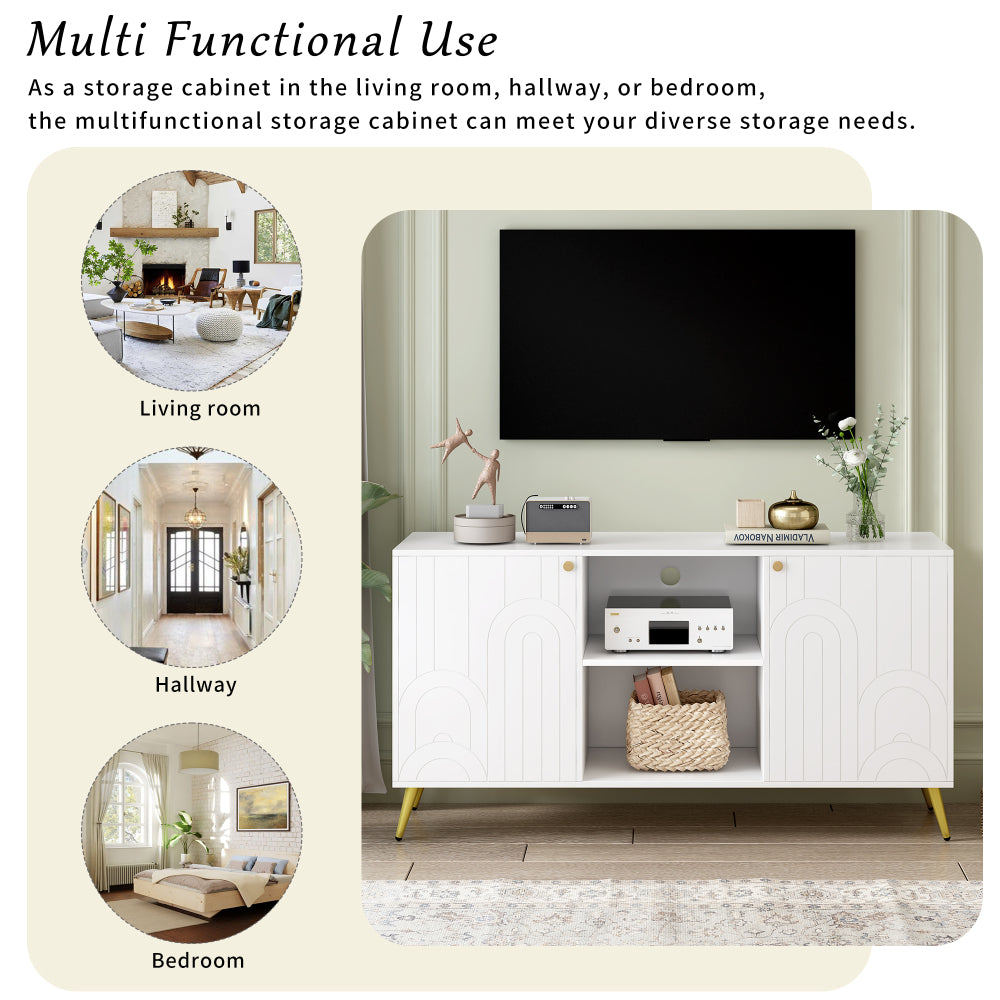 Aitana TV Stand, White